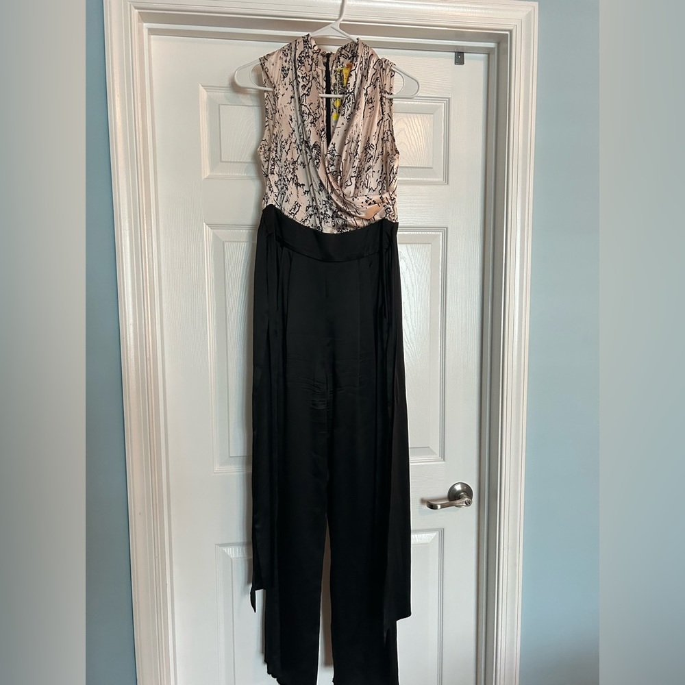 Catherine Malandrino Silk Jumpsuit